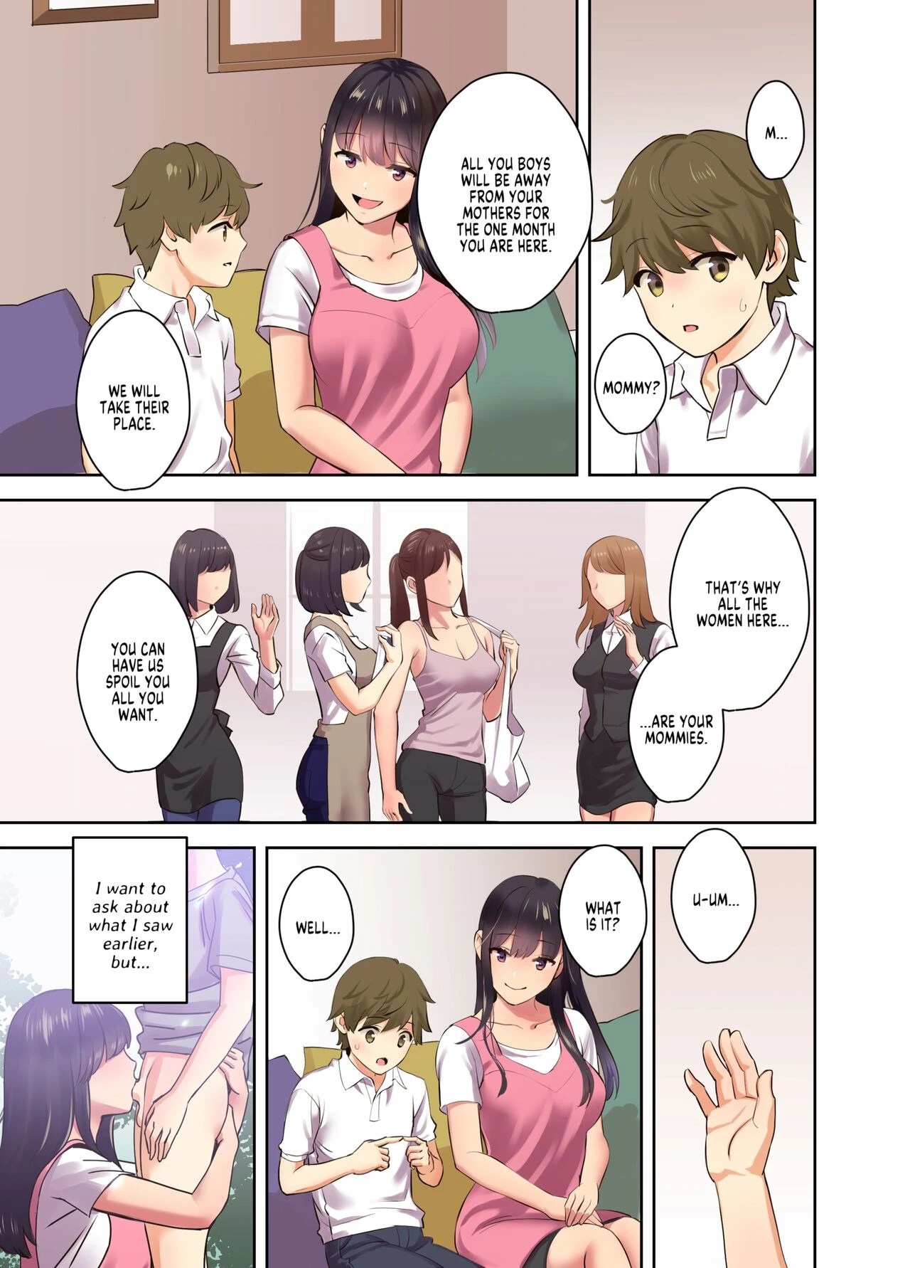 Fitness Training Camp with Sexy Older Ladies | Ecchi na Onee-san to Tairyoku Zukuri Gasshuku o Suru Hanashi. porn comic picture 9