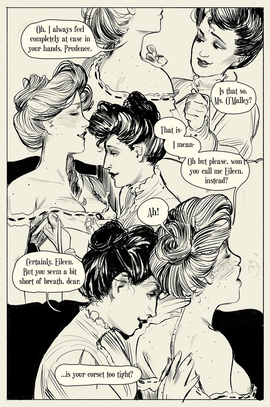 Fitting for a Lady porn comic picture 6