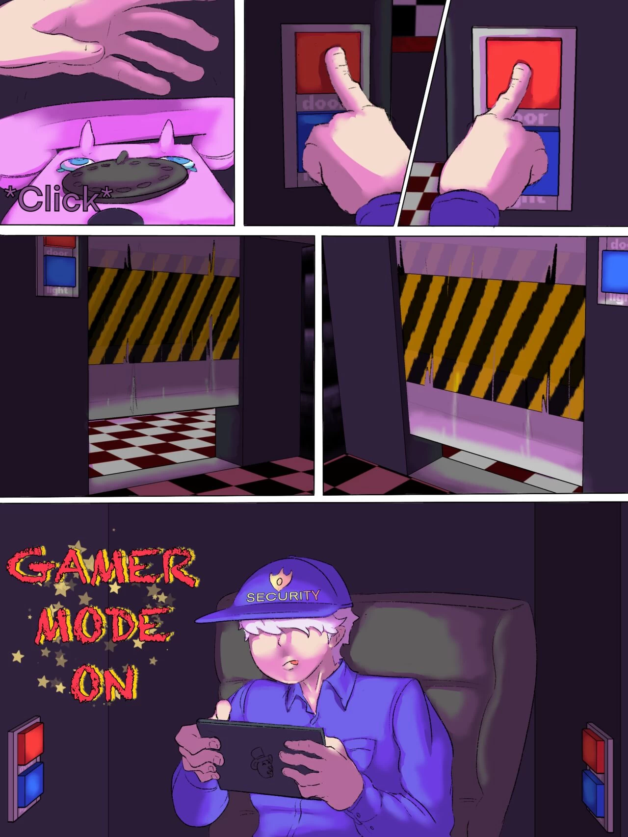 Five night at Fazclair's - night 1 porn comic picture 4