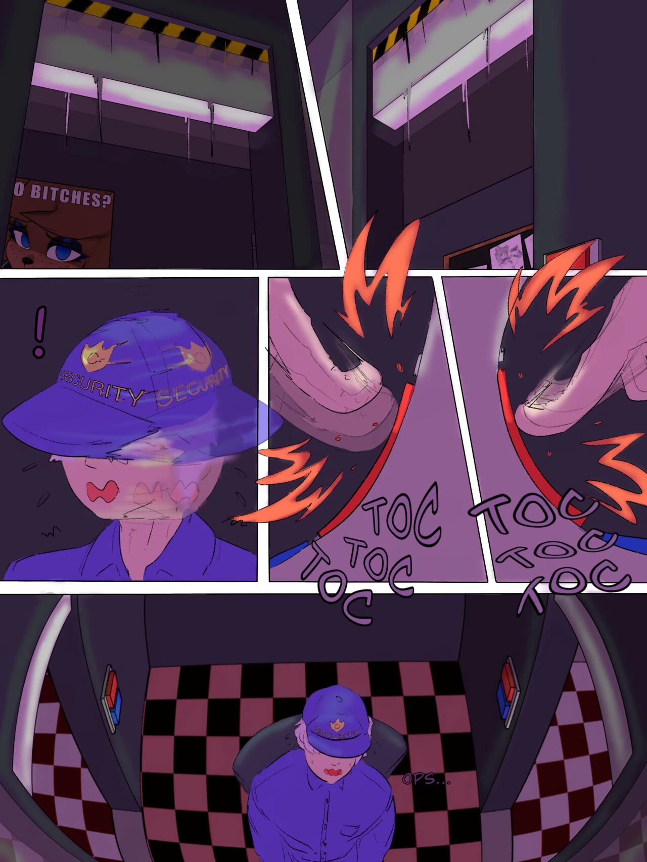 Five night at Fazclair's - night 1 porn comic picture 6