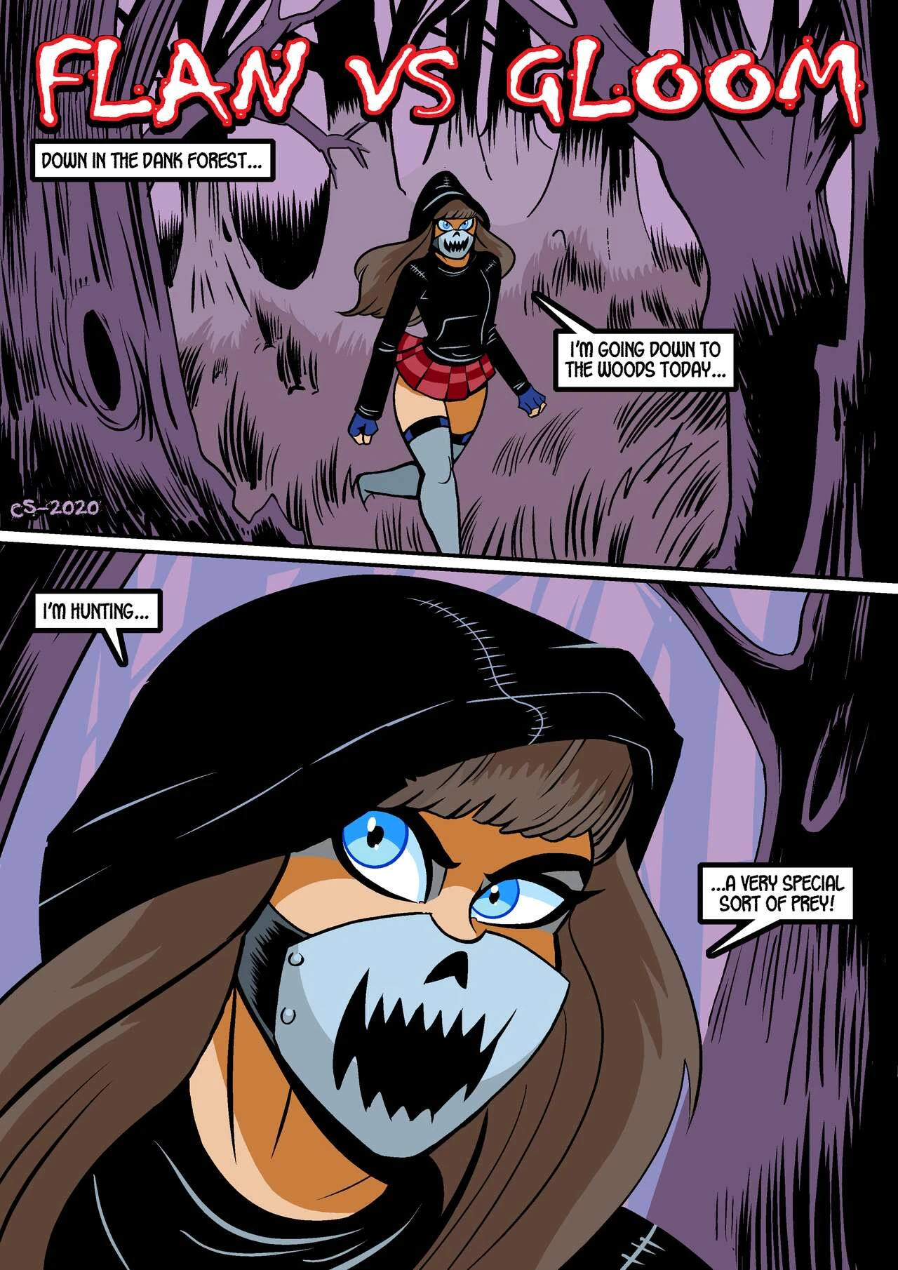 Flan Vs Gloom porn comic picture 1