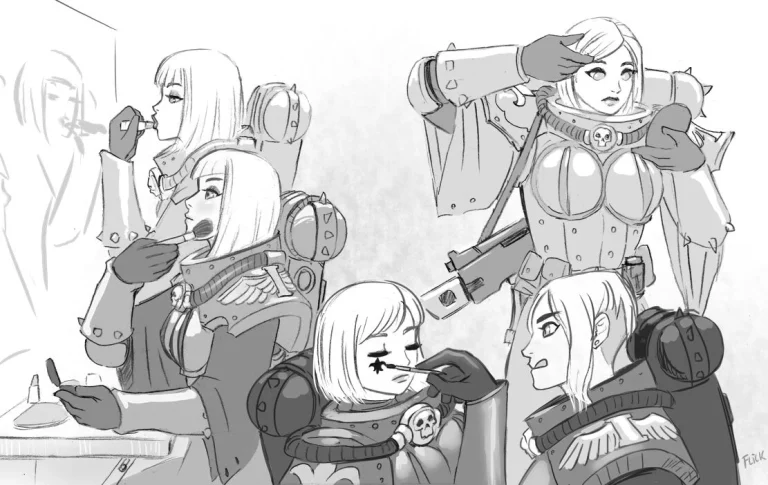 Flick Warhammer porn comic picture 123
