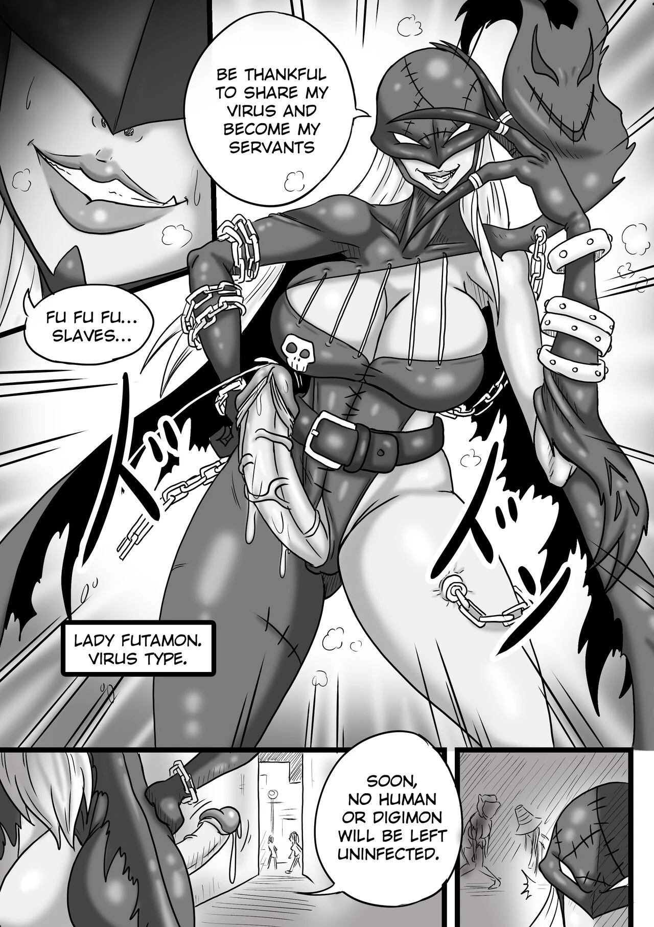 Fluffy Tail Series. Renamon incumming. porn comic picture 12