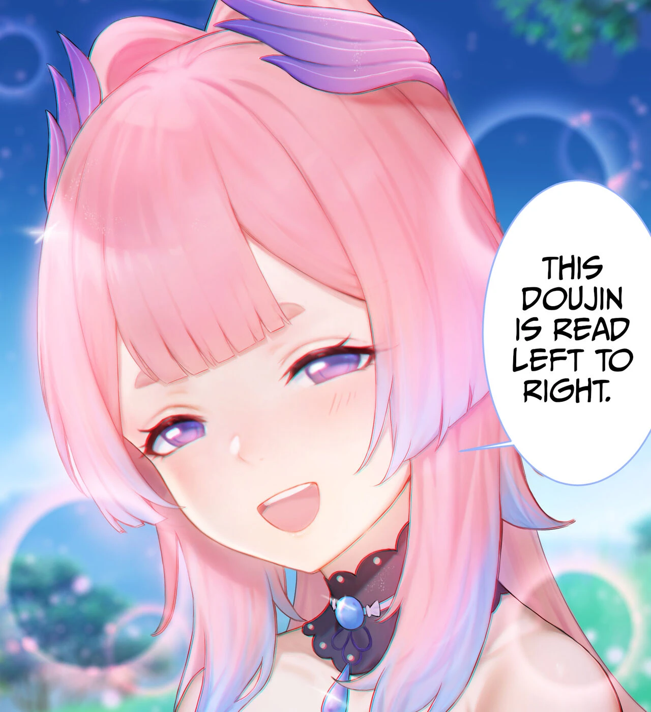 Flustered Kokomi porn comic picture 2