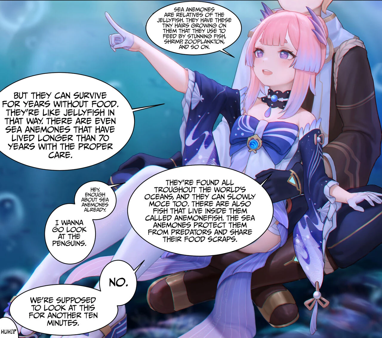 Flustered Kokomi porn comic picture 56