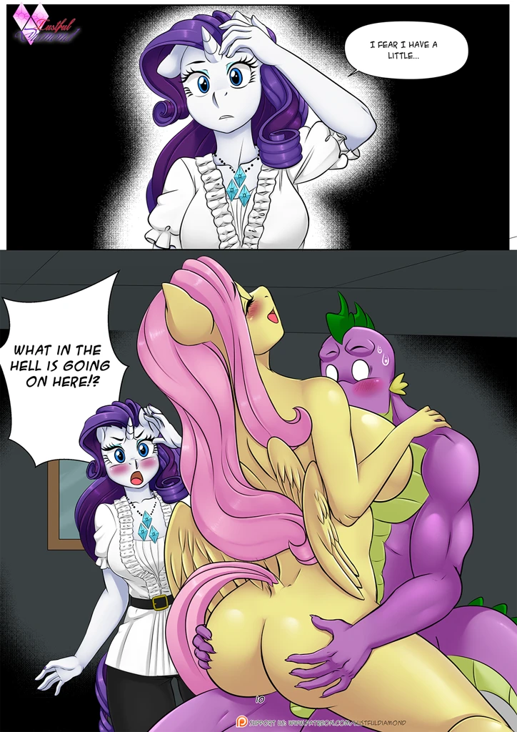 Flutterlie (color) porn comic picture 11