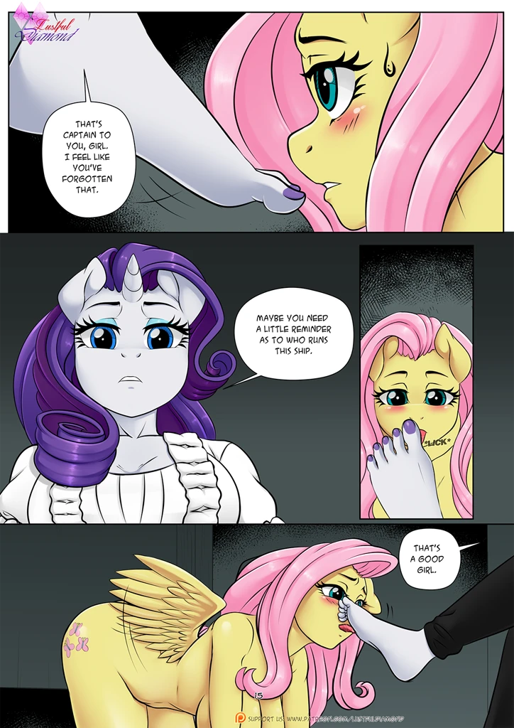 Flutterlie (color) porn comic picture 16