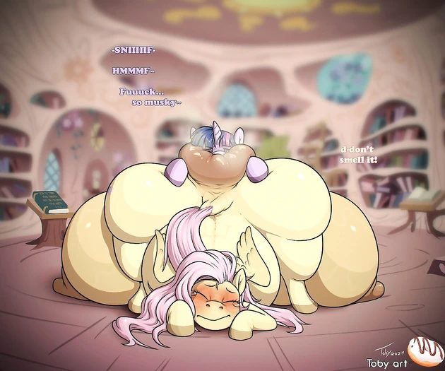 FLUTTERSHY'S PONUT porn comic picture 3