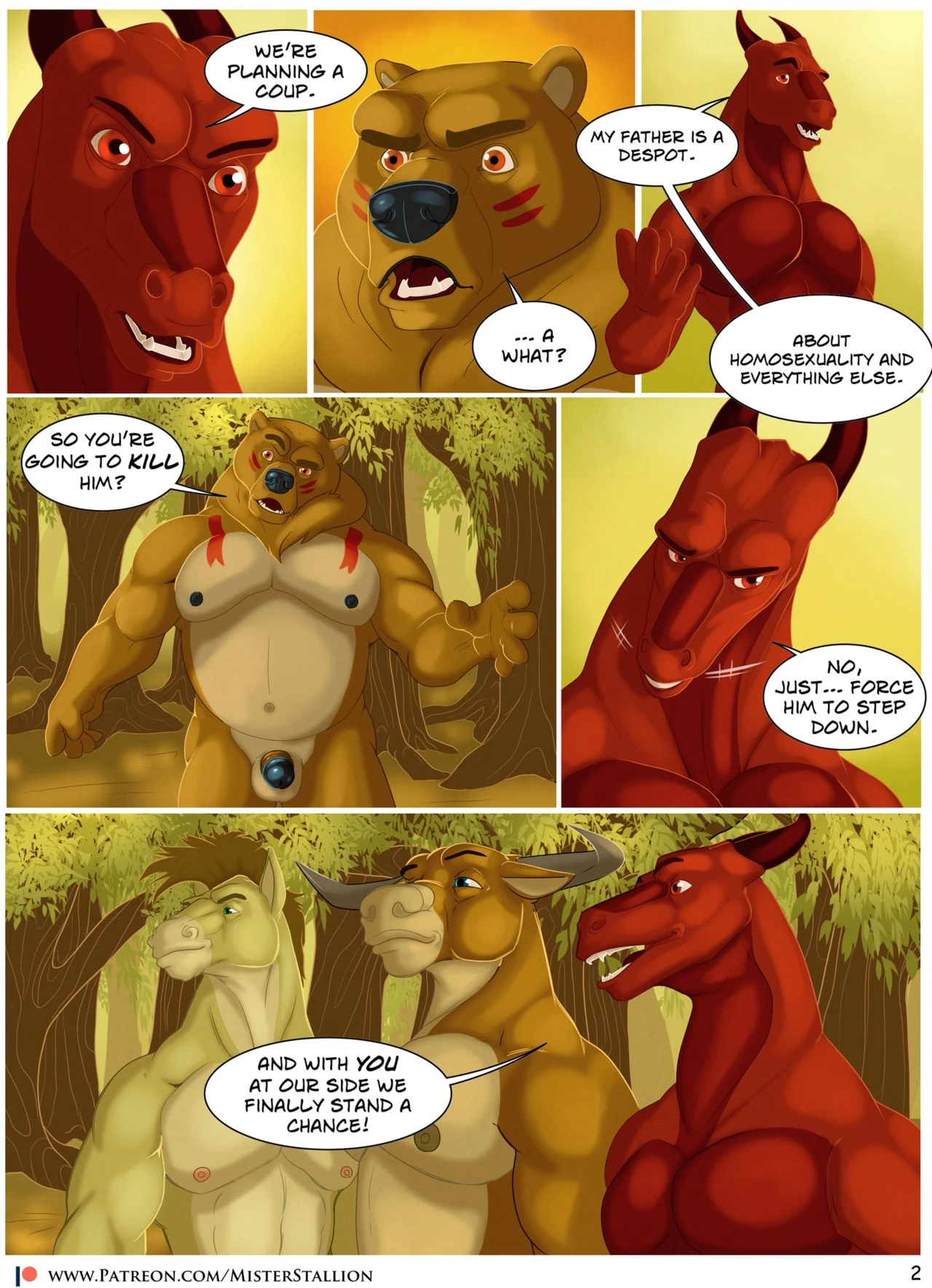 Forest Fires 2 - Revenant porn comic picture 3