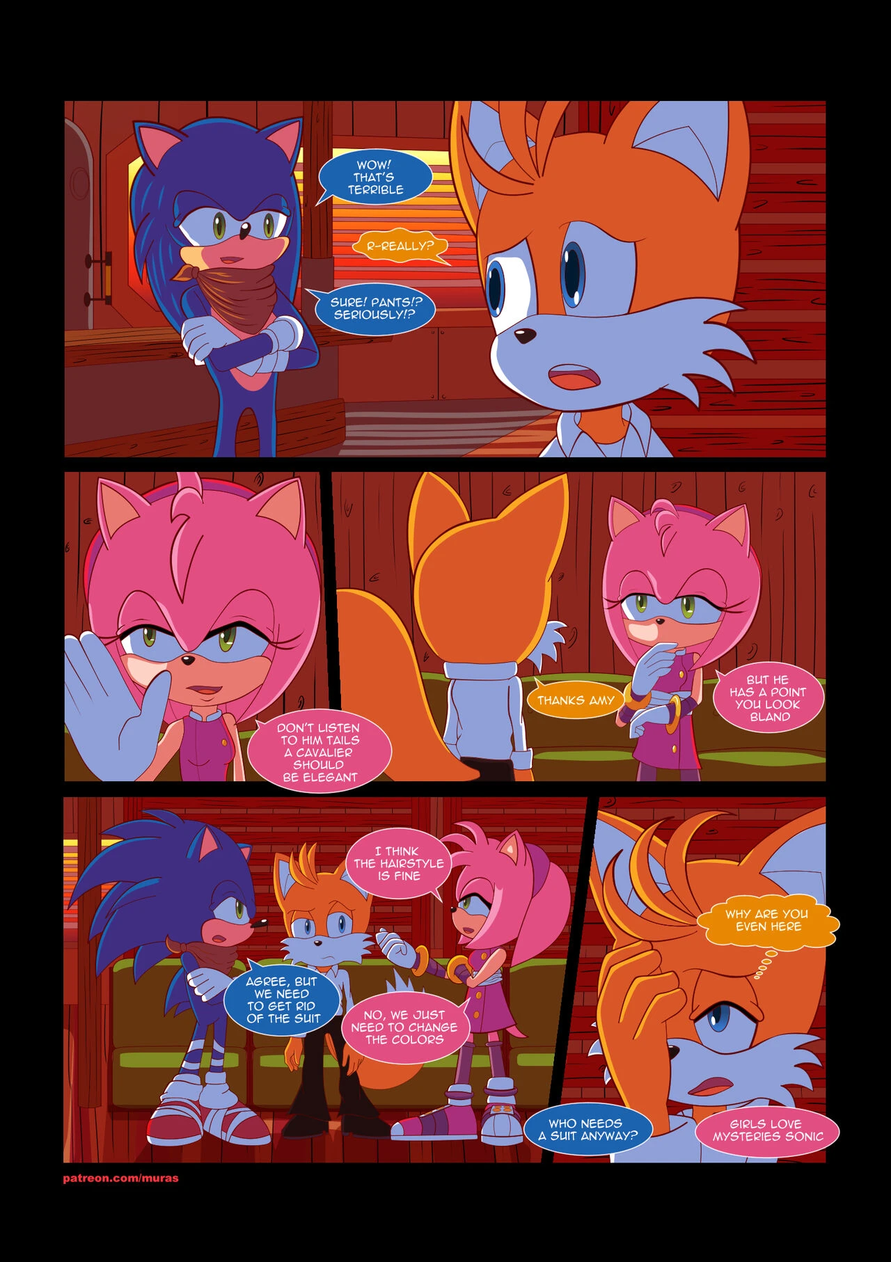 Fox Love porn comic picture 3