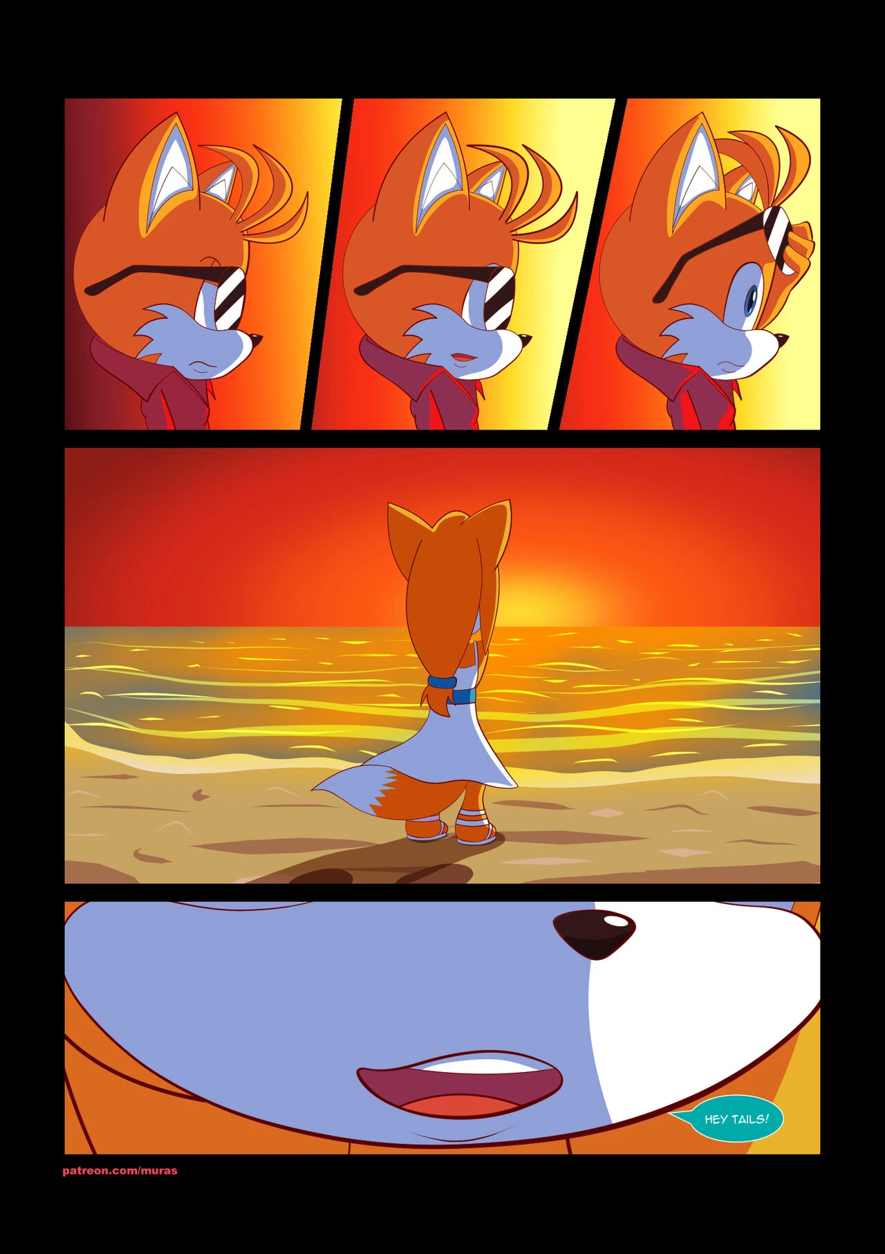 Fox Love porn comic picture 5