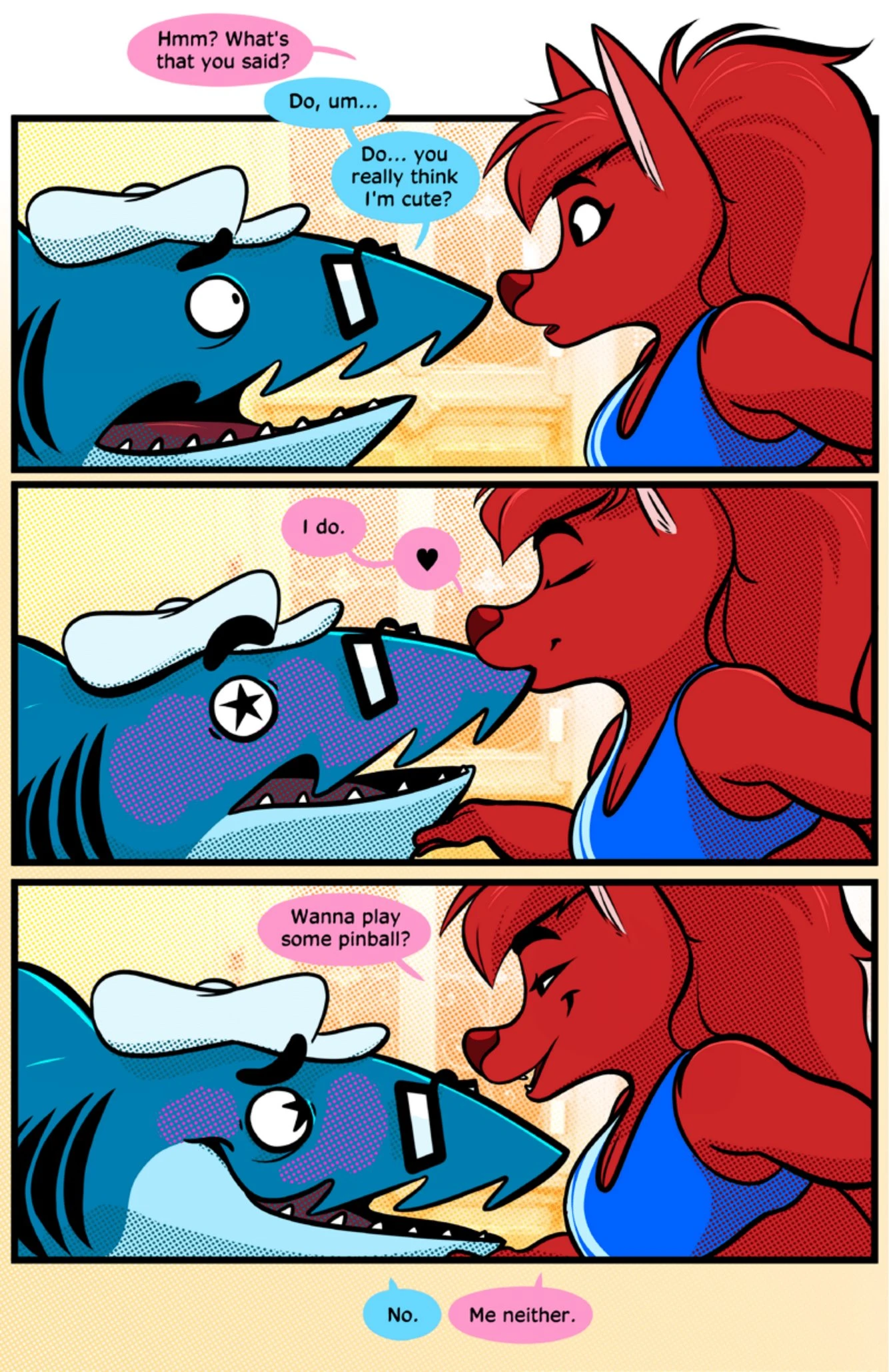 Fox Me Gently porn comic picture 8