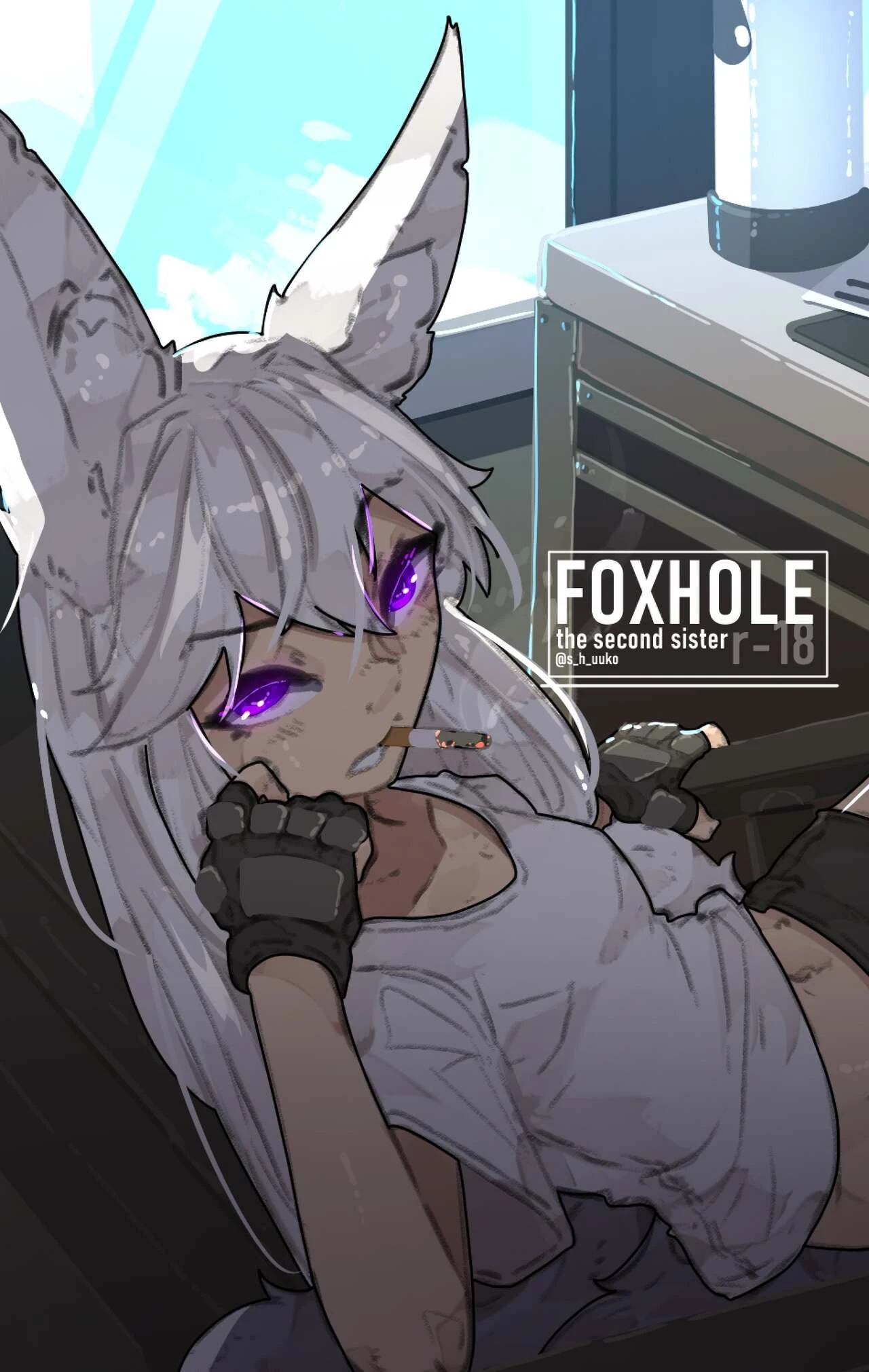 FoxHole porn comic picture 1