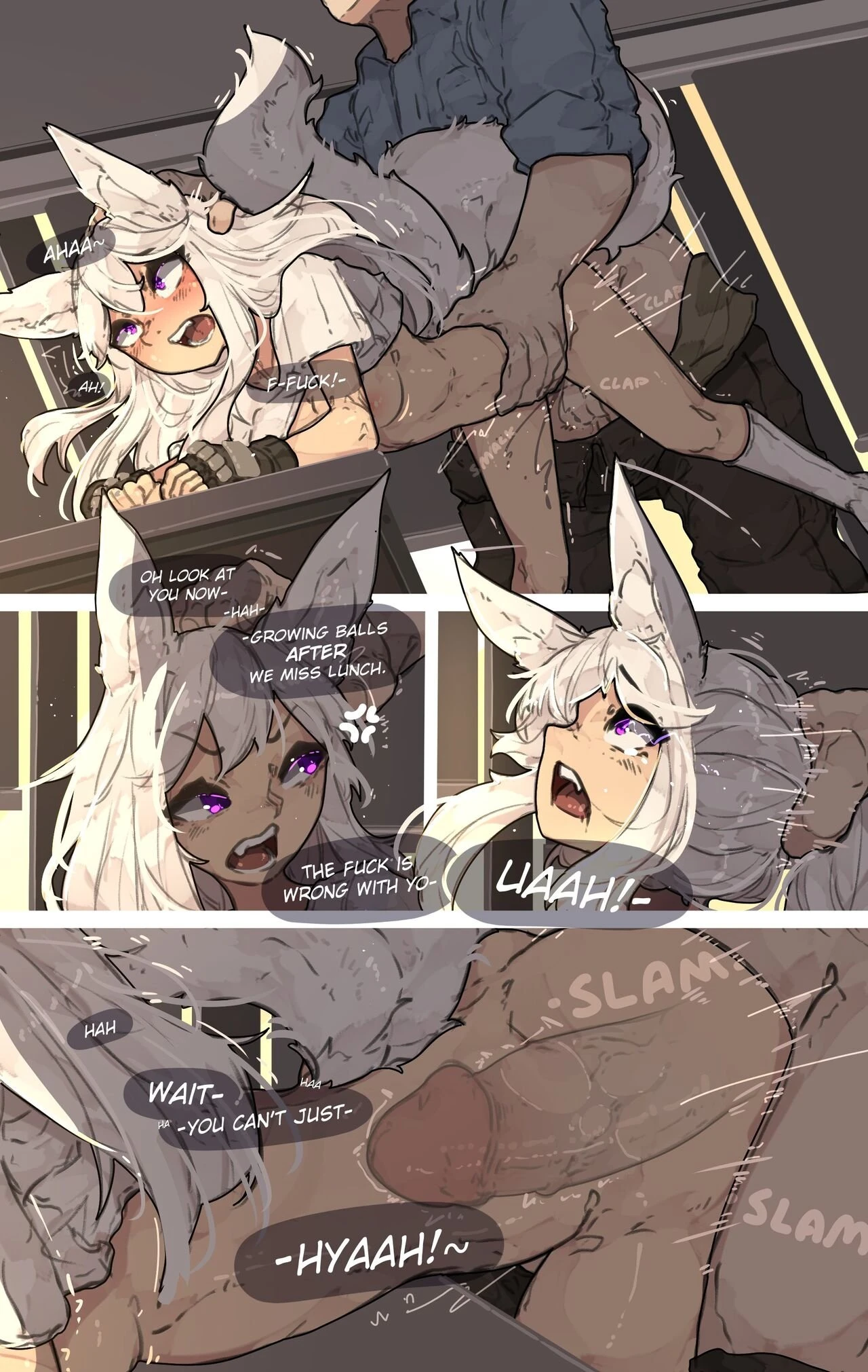 FoxHole porn comic picture 5