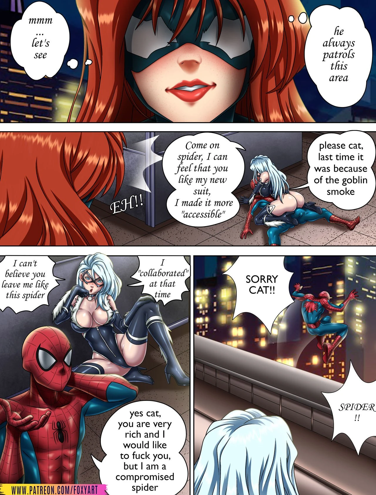 FoxyArt - Mary-Venom - Corrupting the Cat porn comic picture 4