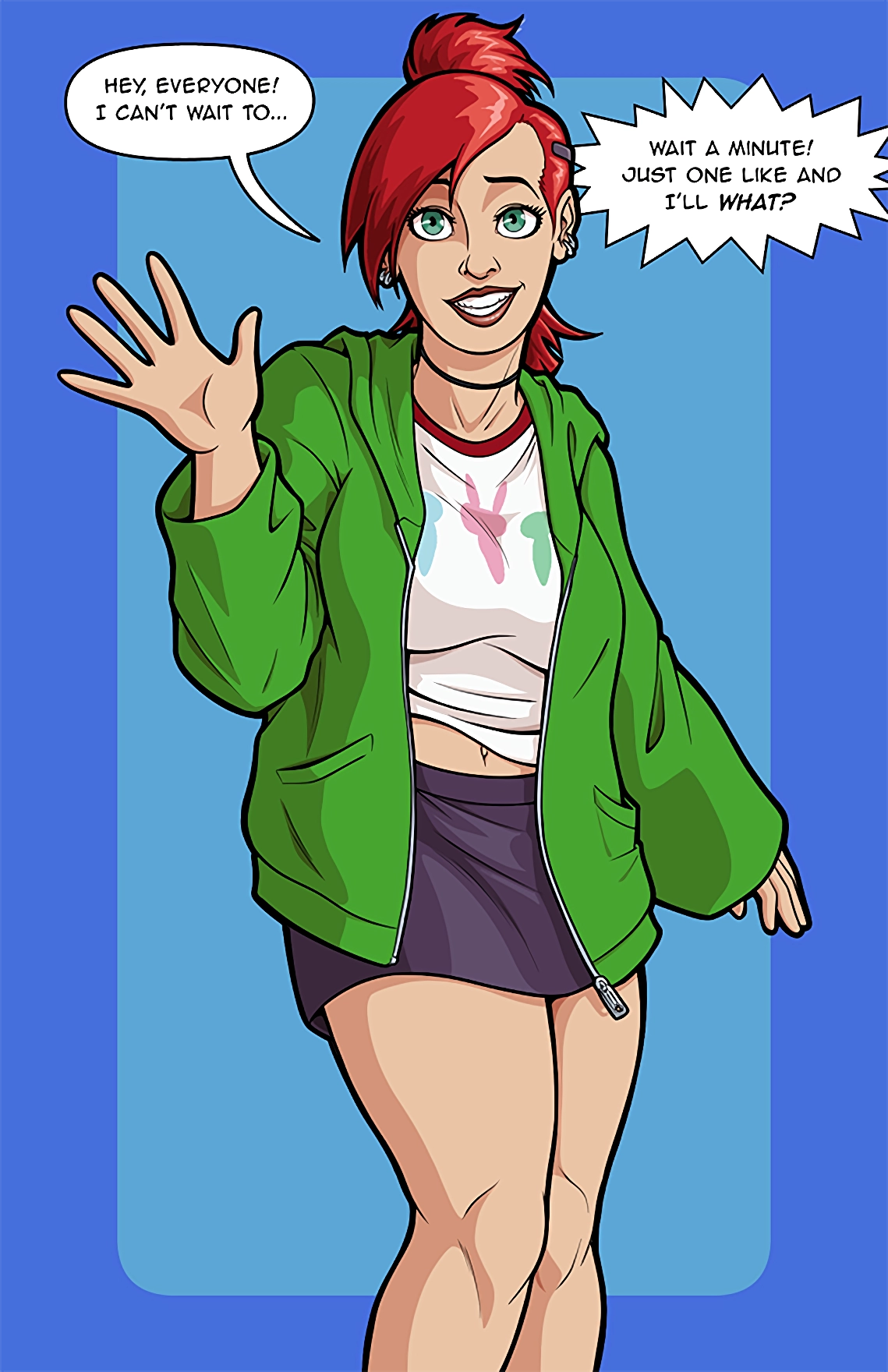 Frankie Foster Strip Game porn comic picture 1