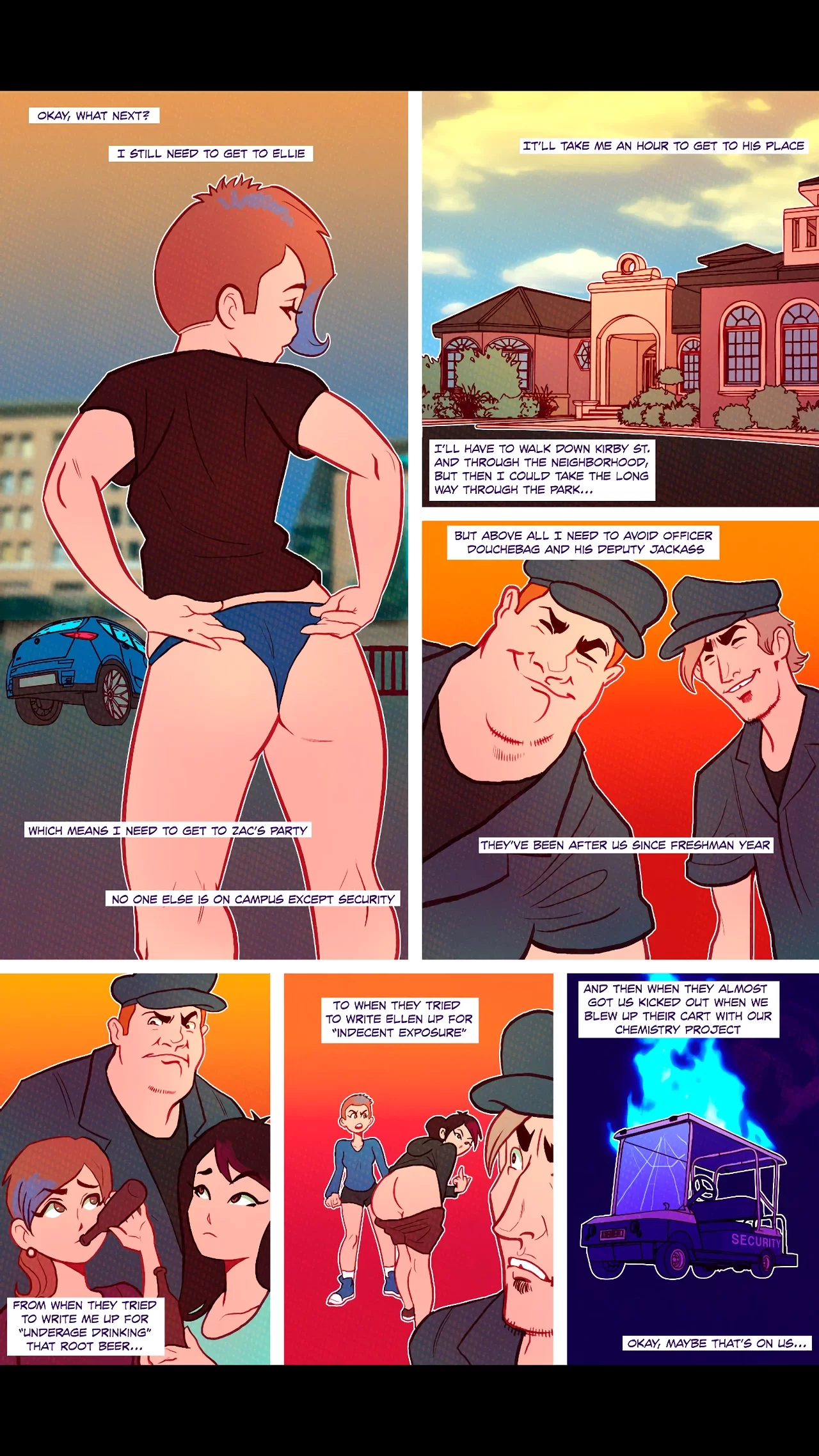 Frankie's Naked Night (Ongoing) porn comic picture 10