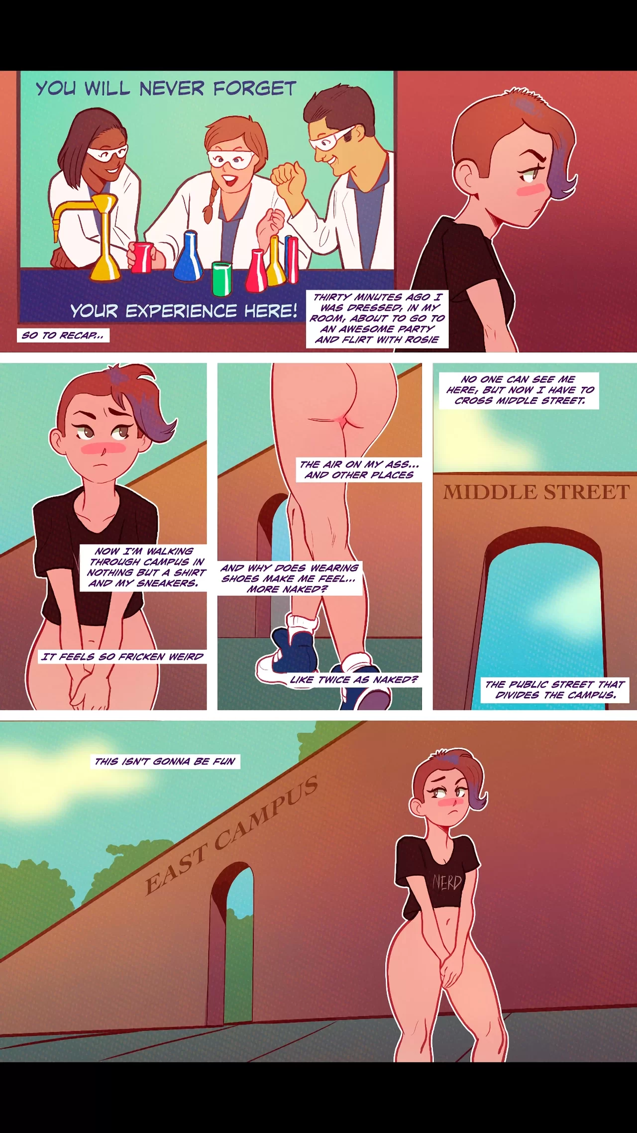 Frankie's Naked Night (Ongoing) porn comic picture 20