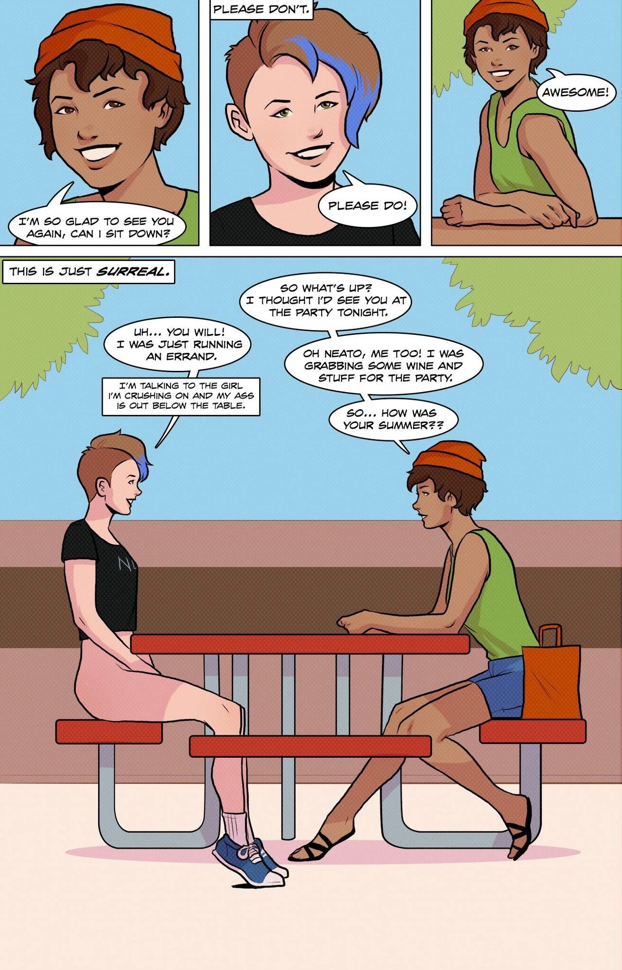 Frankie's Naked Night (Ongoing) porn comic picture 28