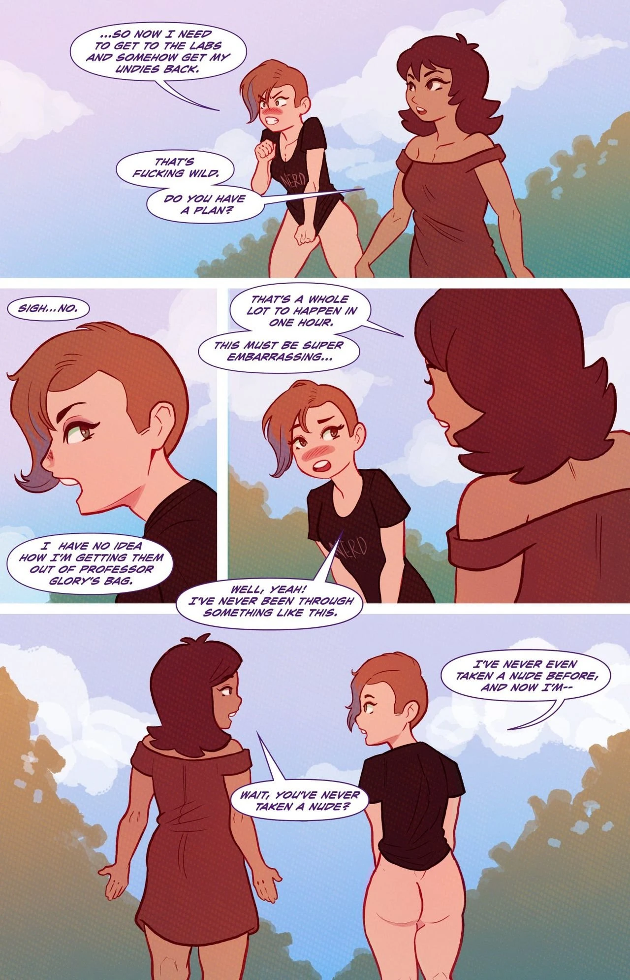 Frankie's Naked Night (Ongoing) porn comic picture 37