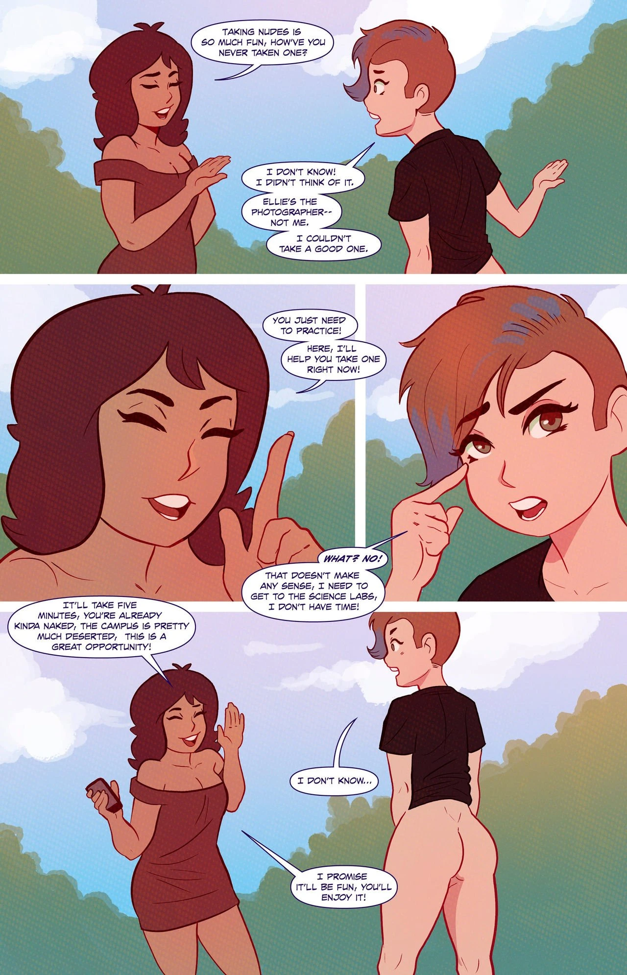 Frankie's Naked Night (Ongoing) porn comic picture 38