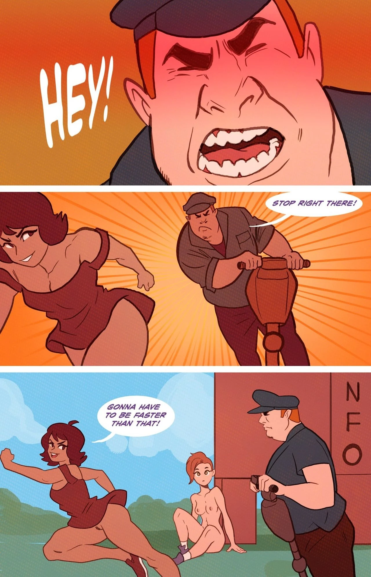 Frankie's Naked Night (Ongoing) porn comic picture 45