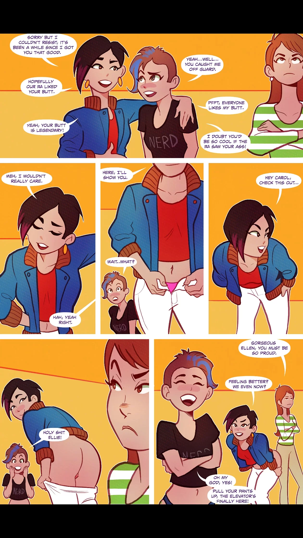 Frankie's Naked Night (Ongoing) porn comic picture 5