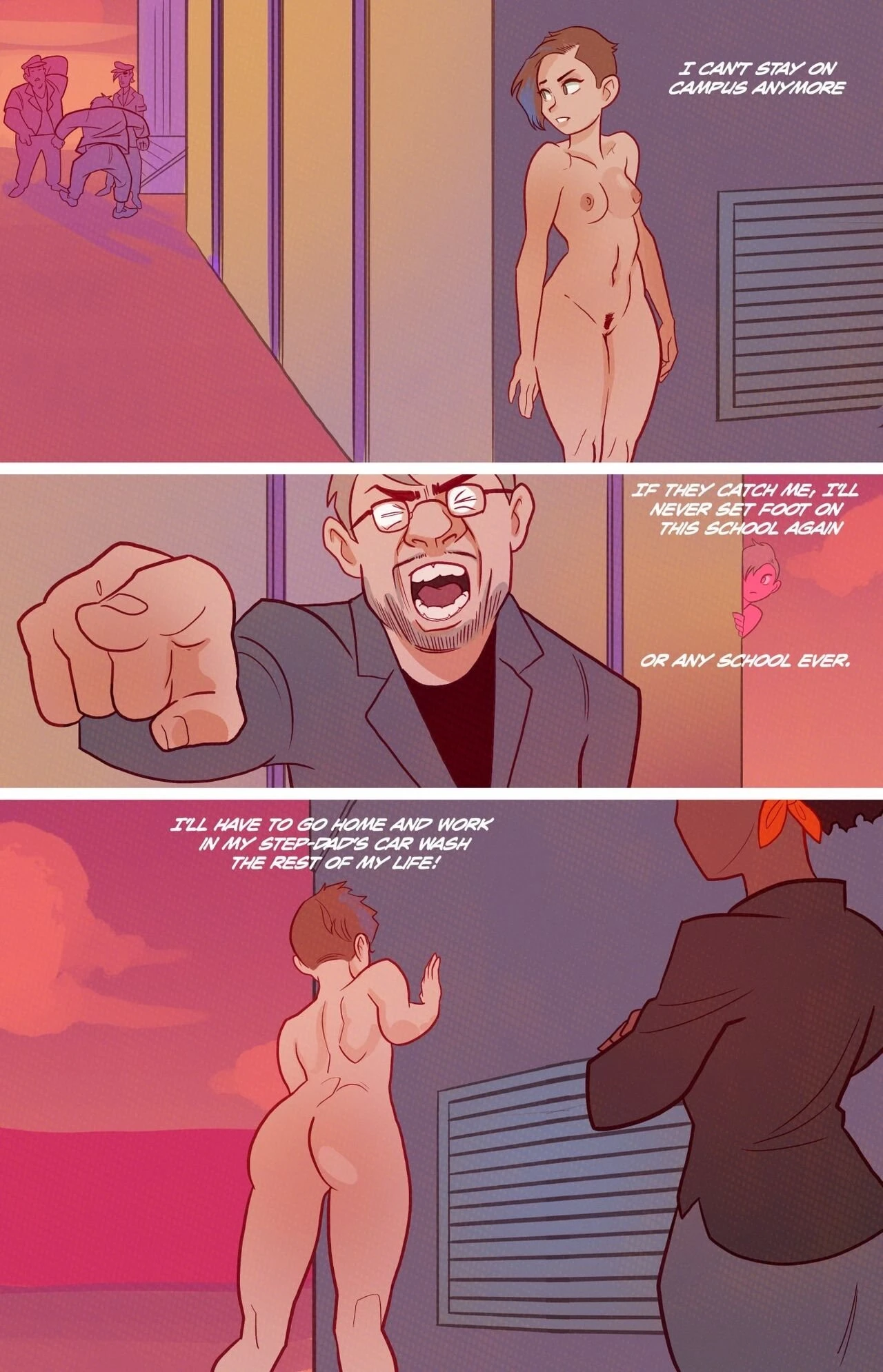 Frankie's Naked Night (Ongoing) porn comic picture 56