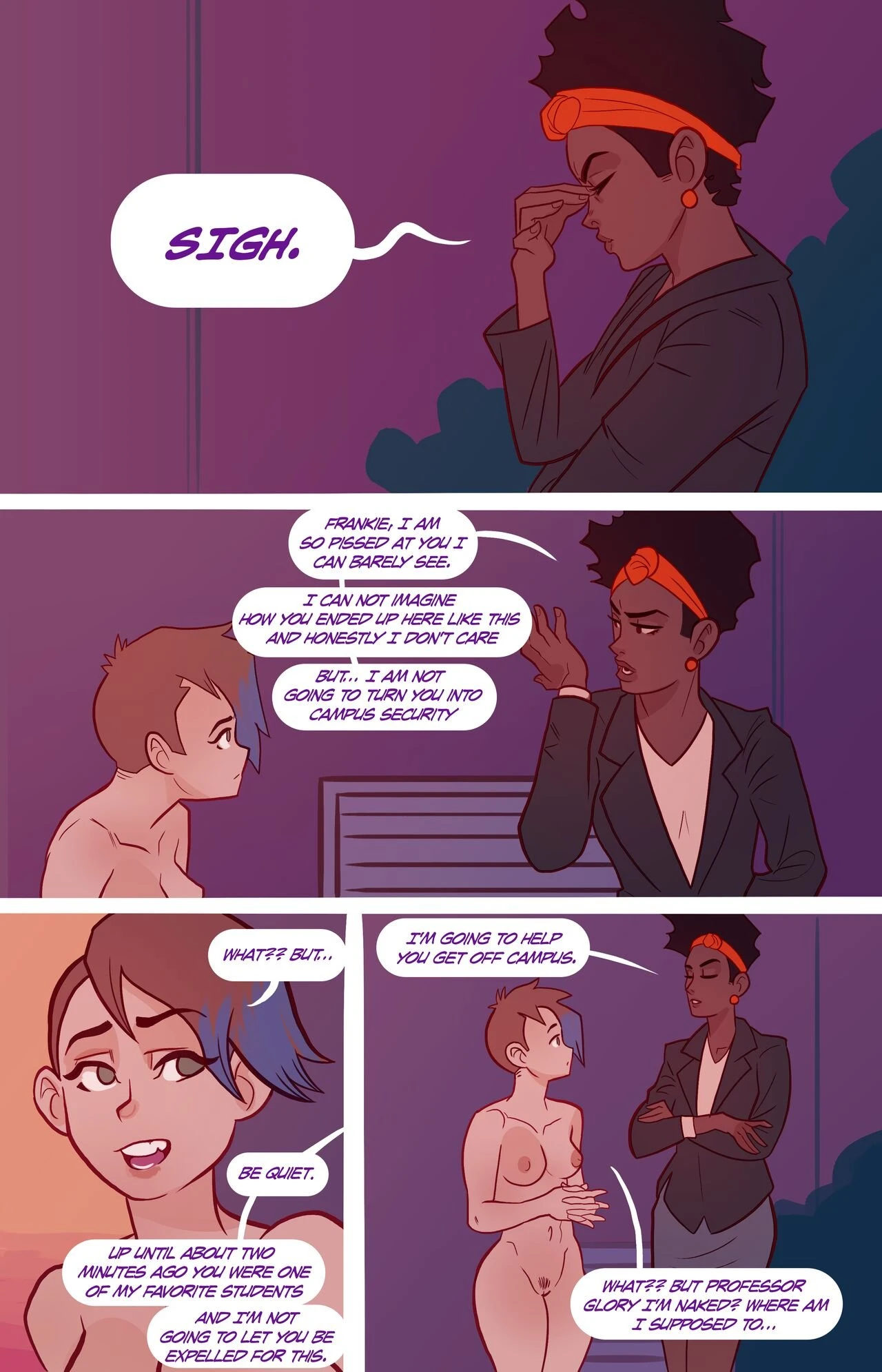 Frankie's Naked Night (Ongoing) porn comic picture 58