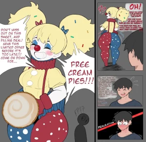 Free cream pies!!! porn comic picture 1