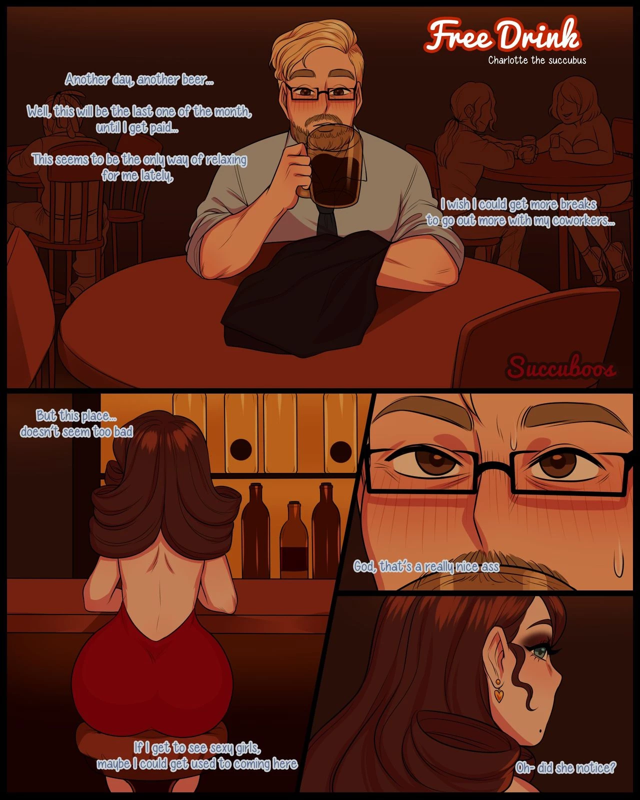 Free Drink porn comic picture 1