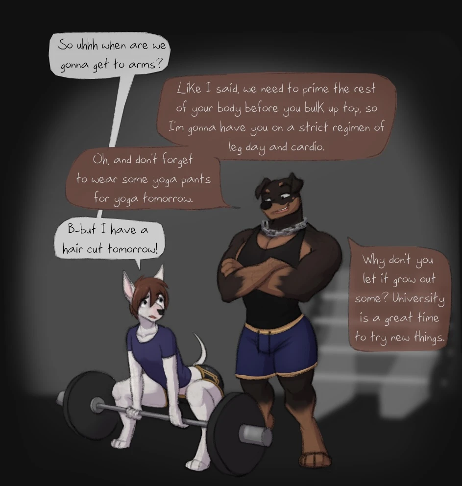 Freshman Femmy (Colorized) porn comic picture 2