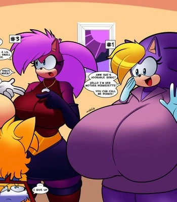 Friendly flirtation porn comic picture 7