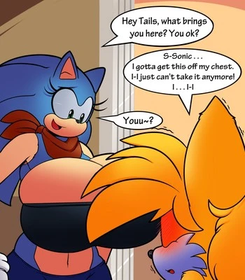 Friendly flirtation porn comic picture 9