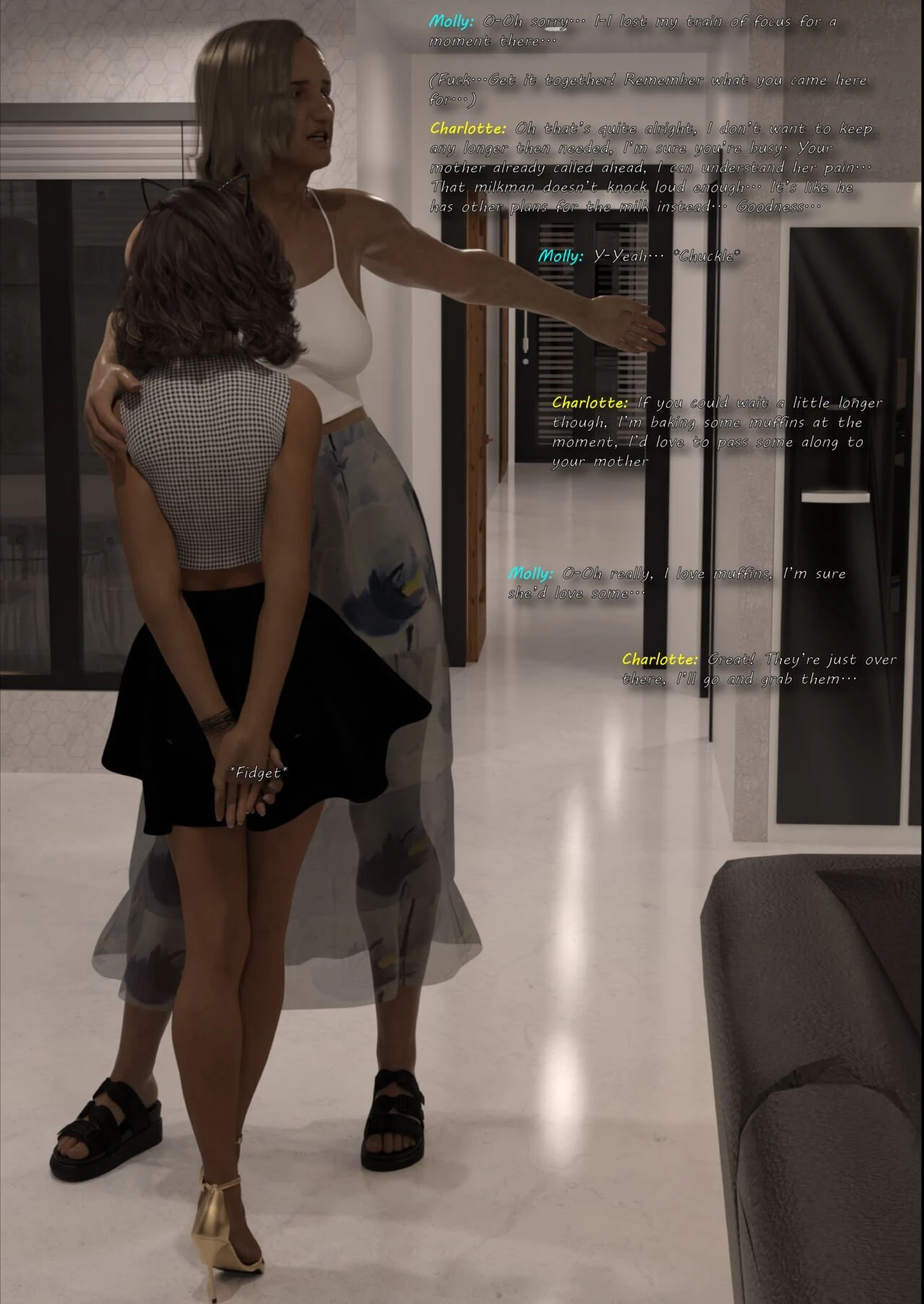 Friendly Neighbours porn comic picture 5