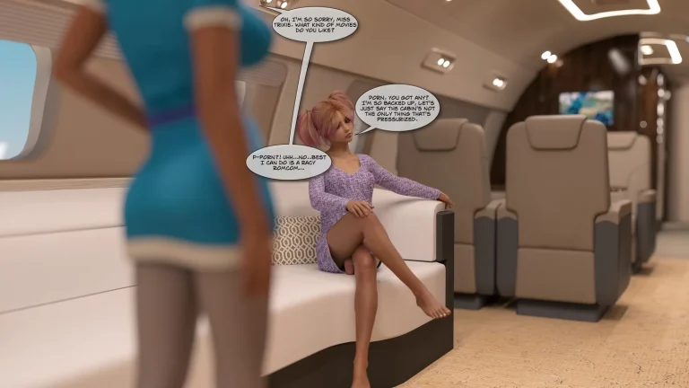 Friendly Skies porn comic picture 17