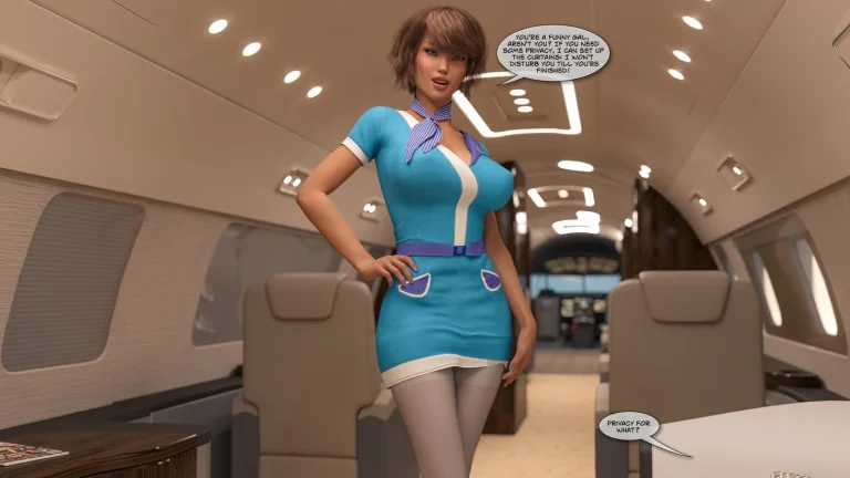 Friendly Skies porn comic picture 19