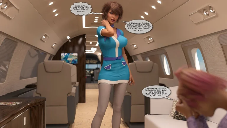 Friendly Skies porn comic picture 22