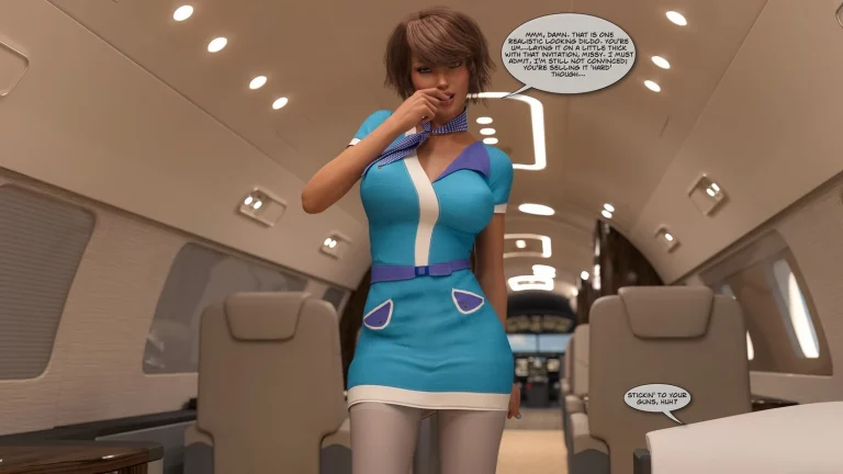 Friendly Skies porn comic picture 28