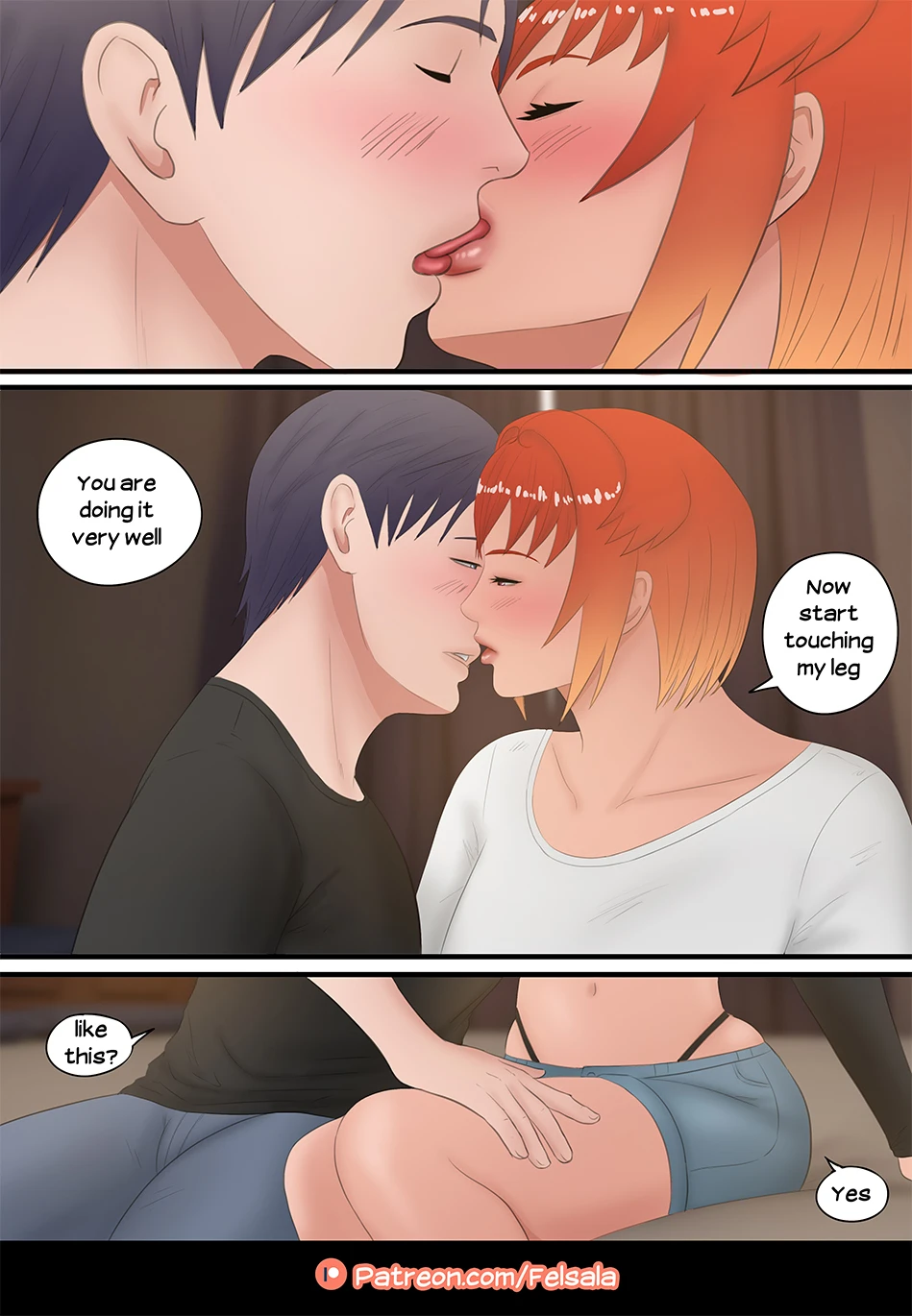 Friends Help Each Other porn comic picture 8