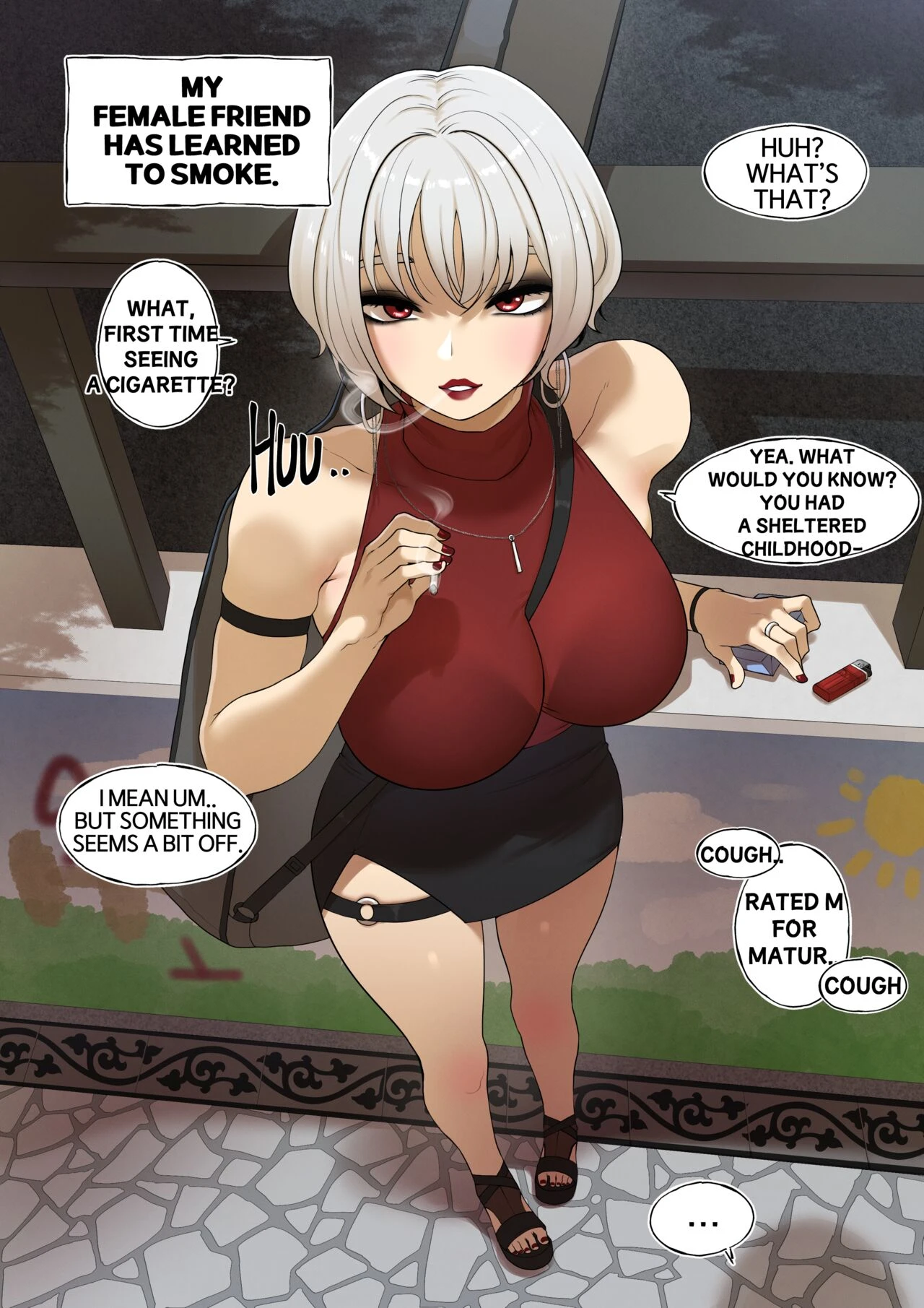 Friends Pleasure Complex porn comic picture 12