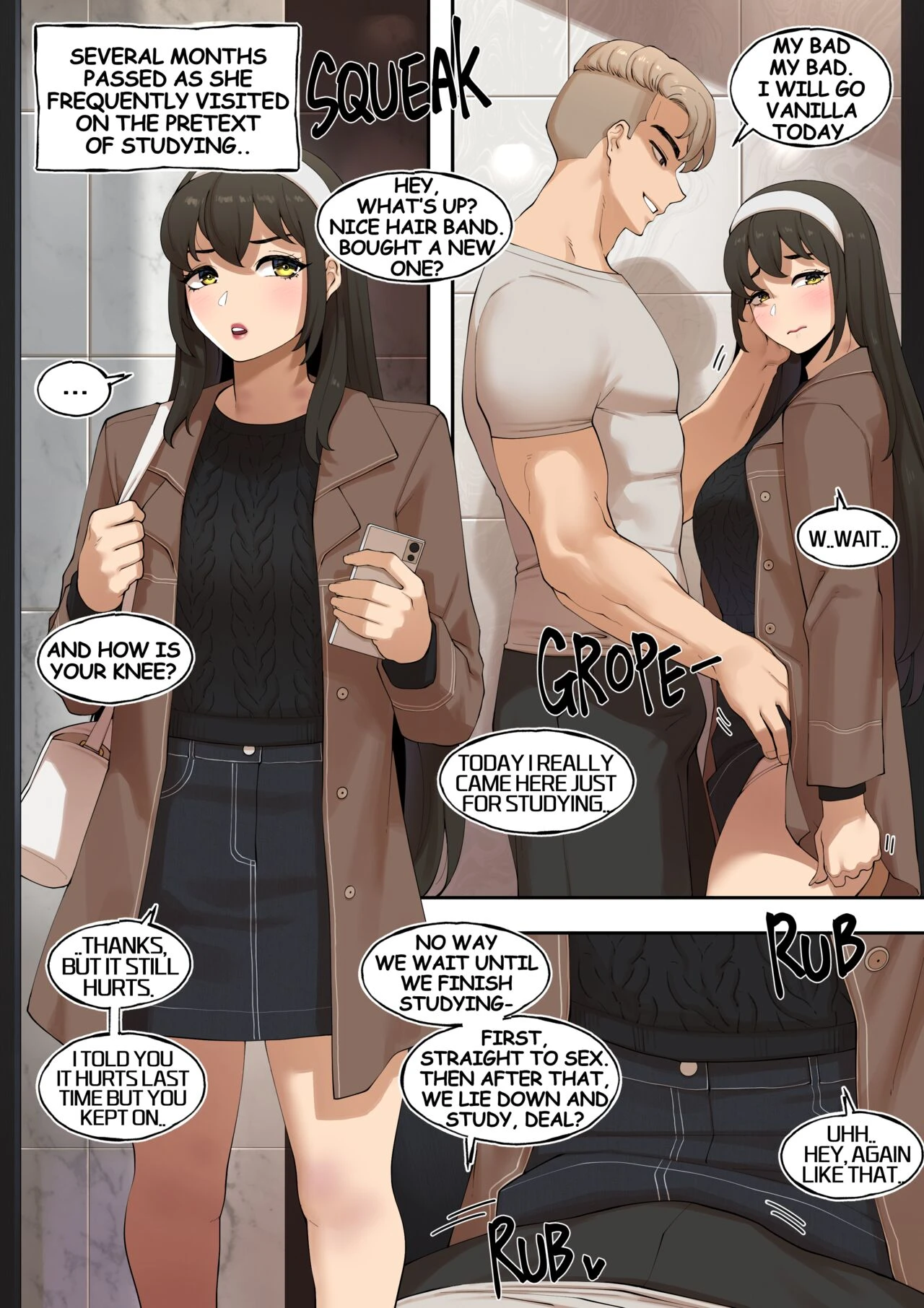 Friends Pleasure Complex porn comic picture 29