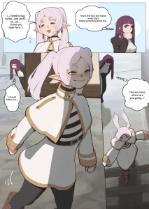 Frieren Buys Herbs porn comic picture 1