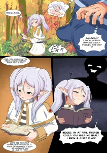 Frieren porn comic picture 1
