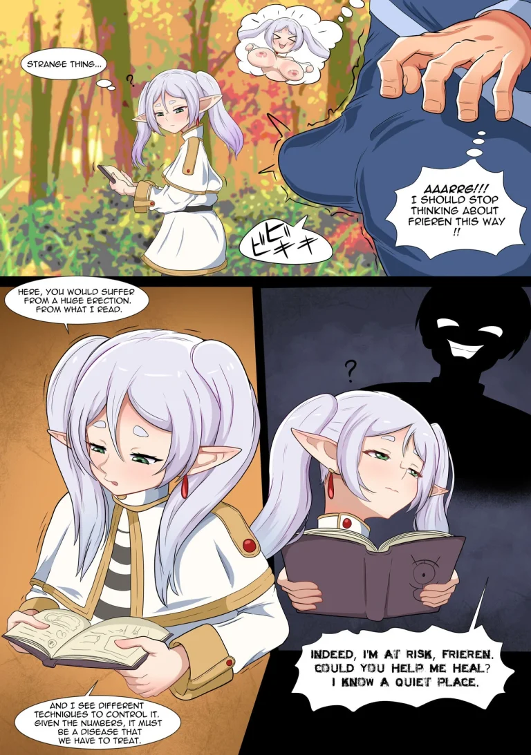 Frieren porn comic picture 1