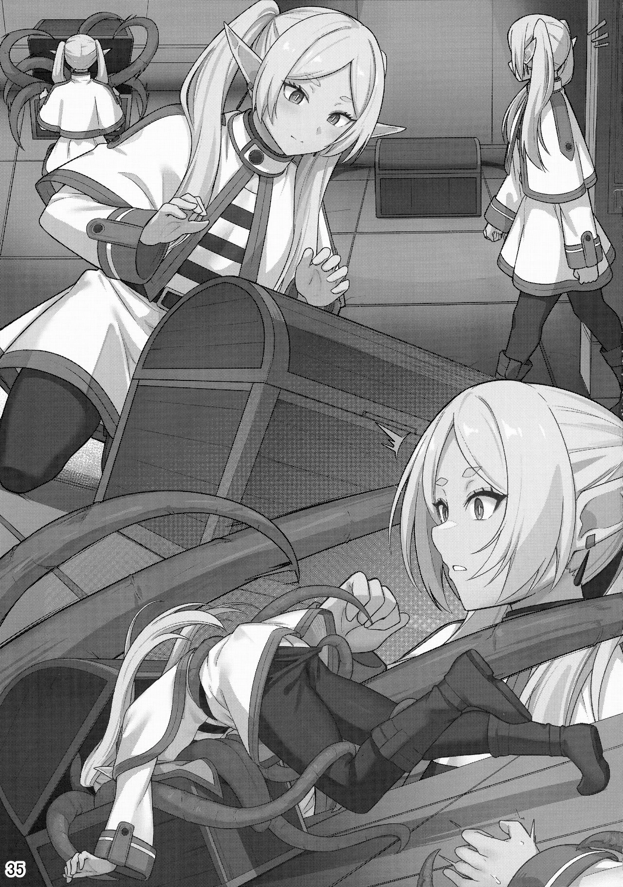 Frieren's Chotto H na Hon porn comic picture 36