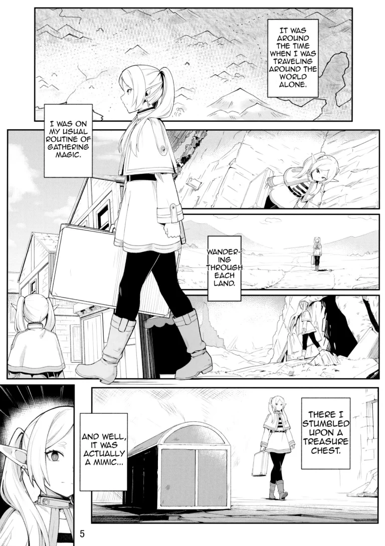 Frieren's Chotto H na Hon porn comic picture 6