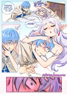Frieren's Morning porn comic picture 1