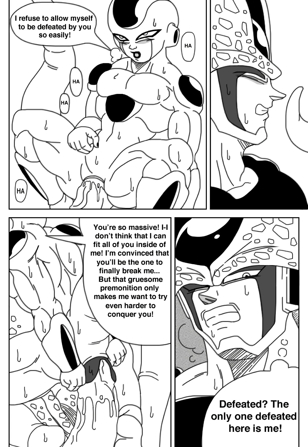 Frieza's Bug Fantasy porn comic picture 10
