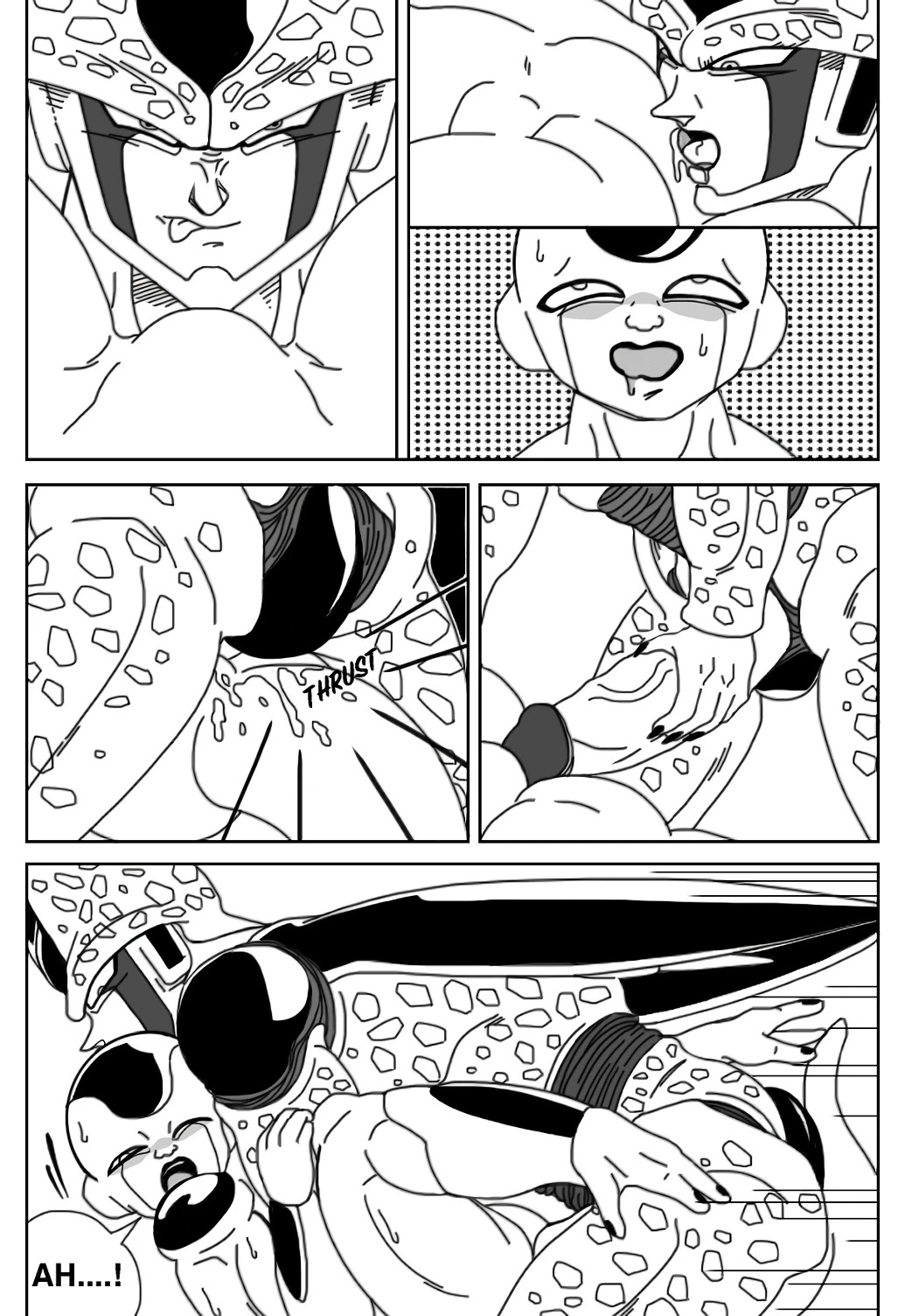 Frieza's Bug Fantasy porn comic picture 16